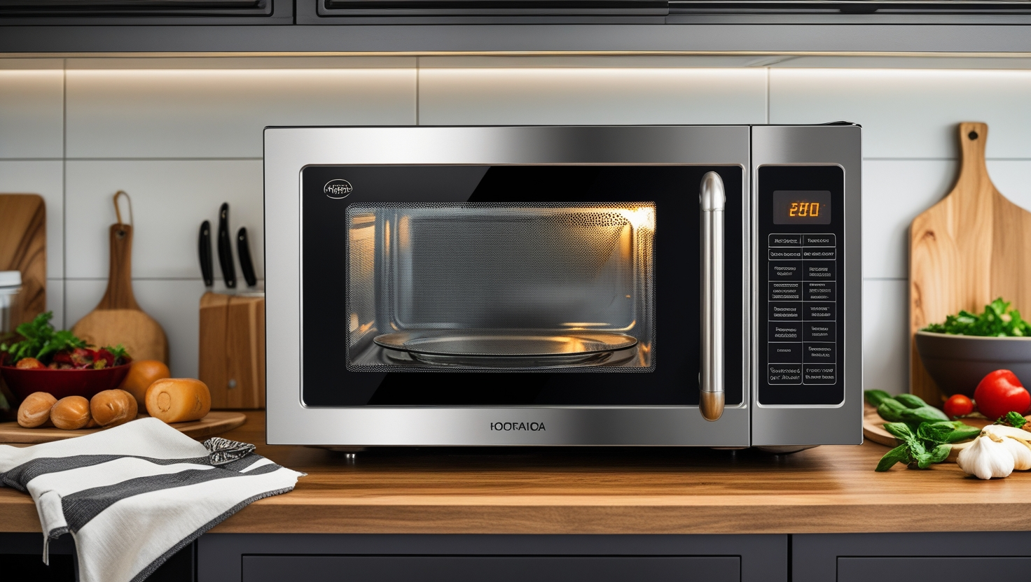 1.2 cu. Ft. Microwave Oven UVM9125STSS Rotating Ring