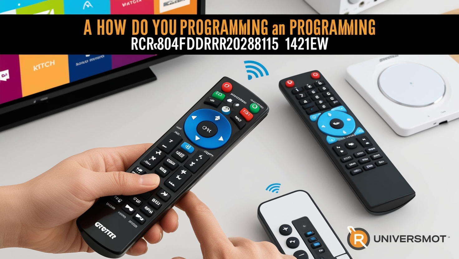 How Do You Program a RCR804BFDRR202815 1421EW