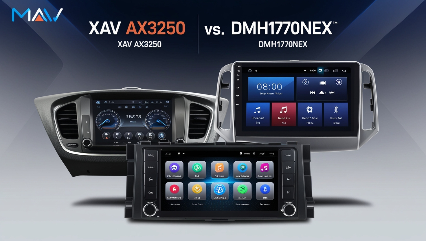 A Detailed Comparison: XAV AX3250 vs DMH1770NEX | Tech Deck Info