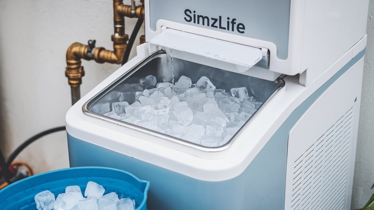 Simzlife Nugget Ice Maker 1M 16s Manual Trouble